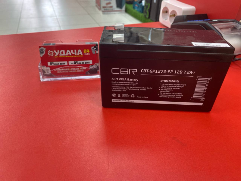 Аккумулятор CBR CBT-GP1272-F2 12B 7.2Ач