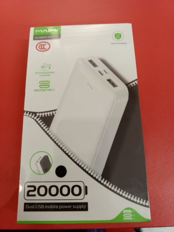 Внешний аккумулятор Maimi Mi2, 20000мАч