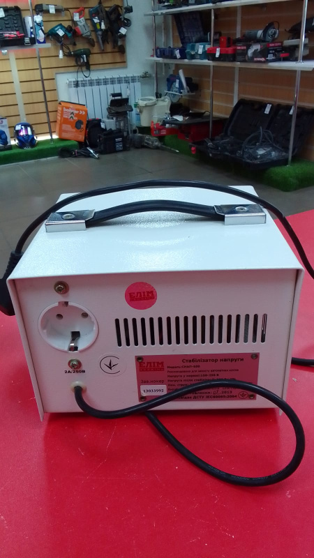 Стабилизатор напряжения СТАБИЛИЗАТОР НАПРЯЖЕНИЯ Элис СНАП-500