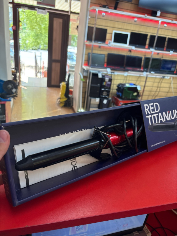 Плойка Dewal RED TITANIUM