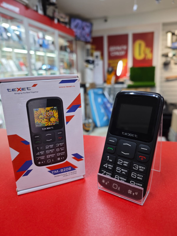 Мобильный телефон TeXet TM-208