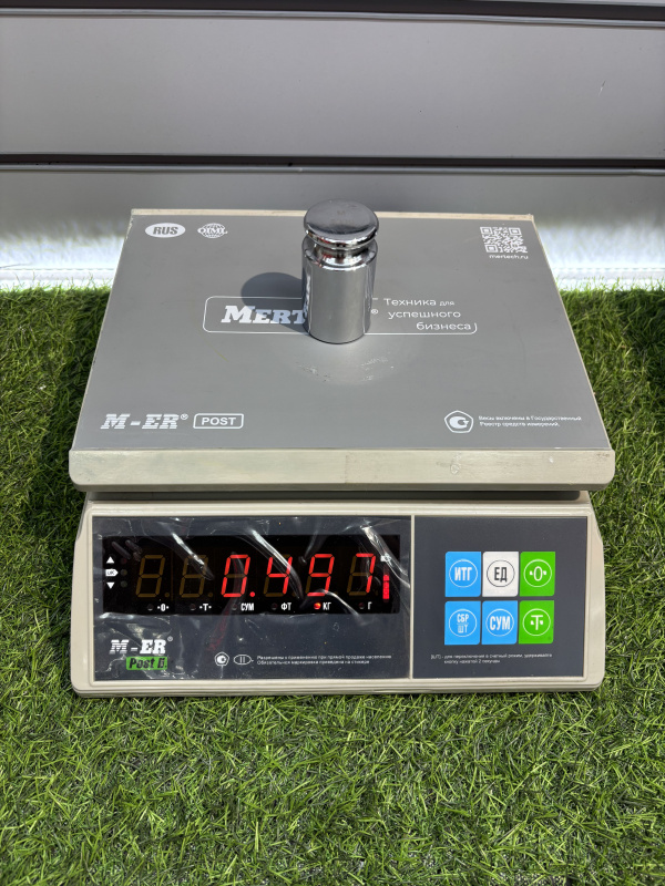 Весы  mertech m-er