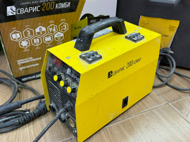 Инверторный полуавтомат (MIG-MAG) Сварис 200 комби