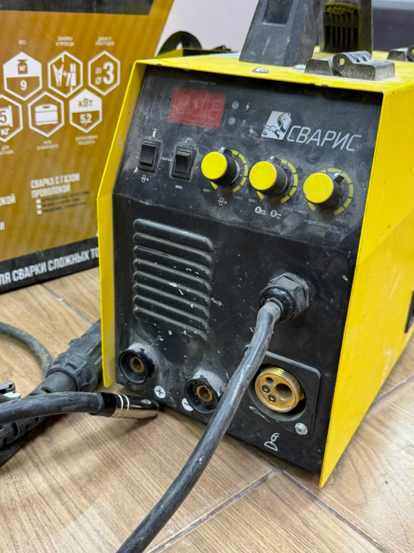 Инверторный полуавтомат (MIG-MAG) Сварис 200 комби