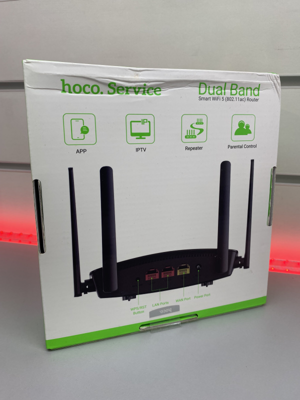 Сетевое оборудование Wi-Fi Роутер Hoco DQ01