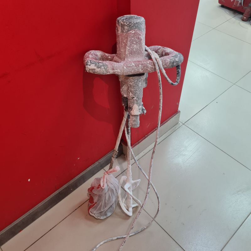 Строительный миксер Elitech двойнной