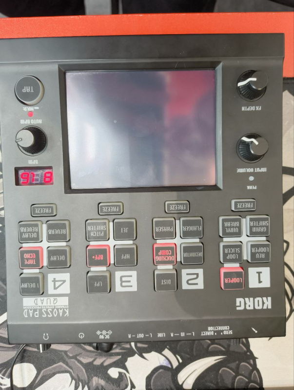 Korg Kaoss Pad Quad процессор эффектов 404 NOT FOUND .