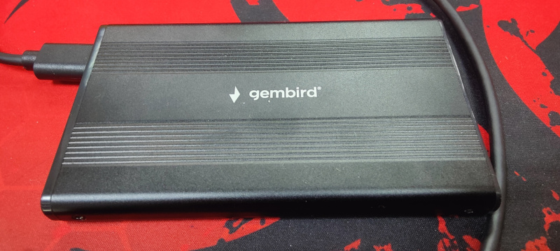 ВНЕШНИЙ НАКОПИТЕЛЬ  Gembird 500 гб