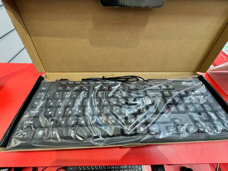 Устройства ввода Клавиатура проводная Ritmix RKB-15