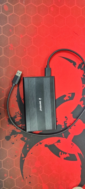 ВНЕШНИЙ НАКОПИТЕЛЬ  Gembird 500 гб