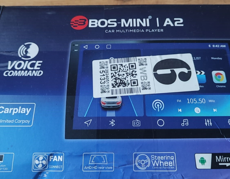 Автомагнитола boss mini  BOSS 2a