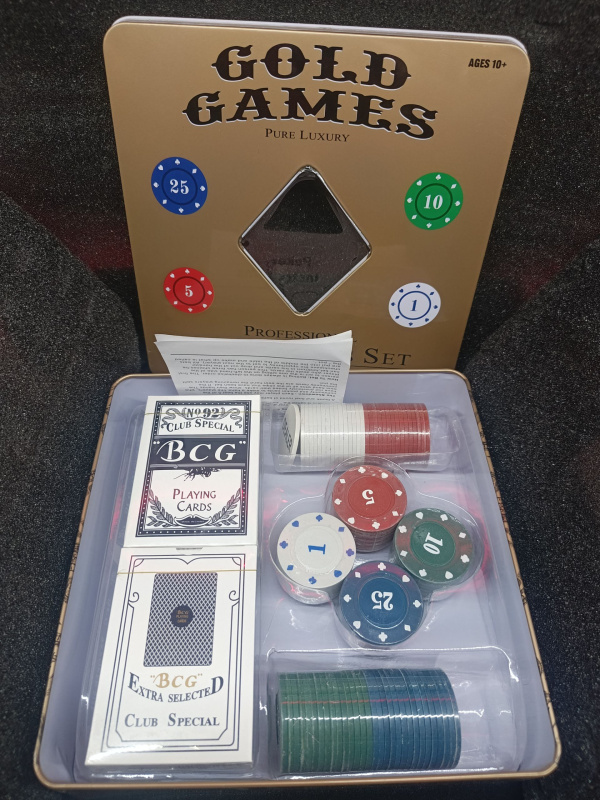 Настрольная игра Набор  для покера 100