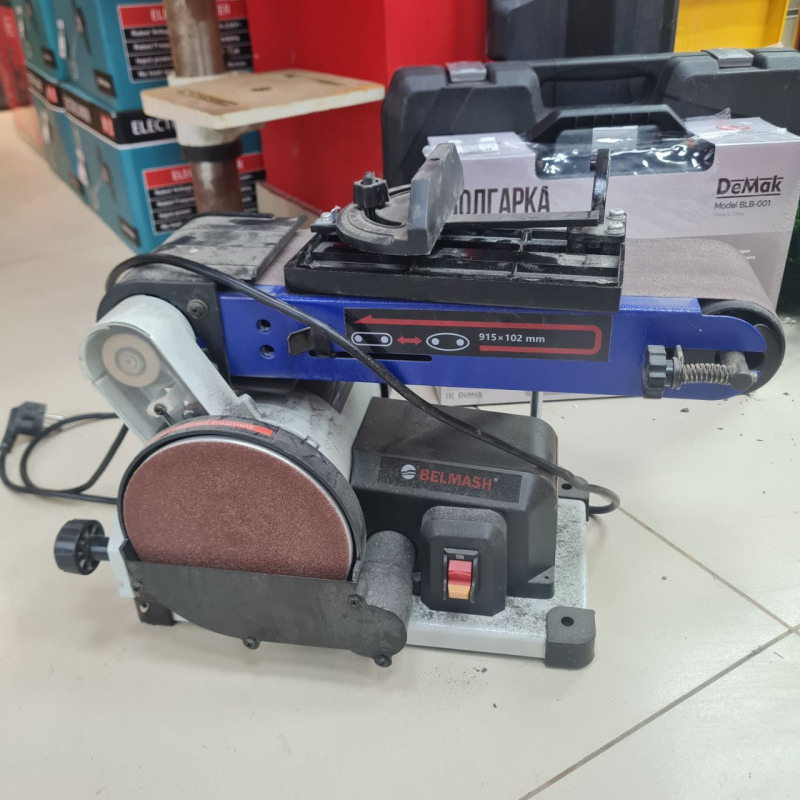 Шлифмашинка Belmash BDG 100 152L