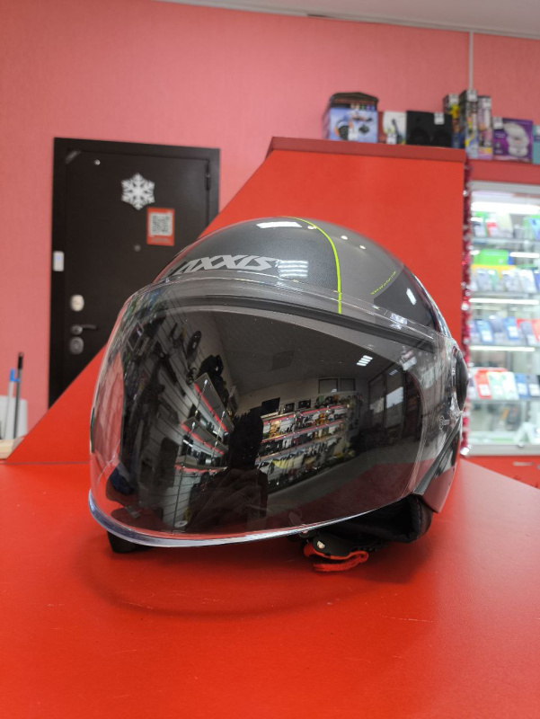 Мотошлем открытый  AXXIS Square Convex M 57-58