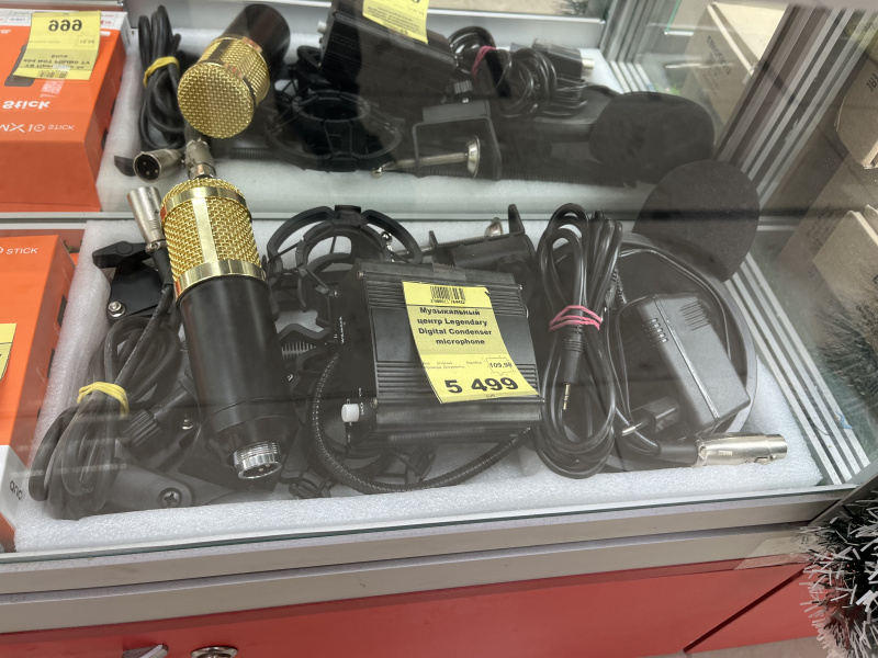 Музыкальный центр Legendary Digital Condenser microphone