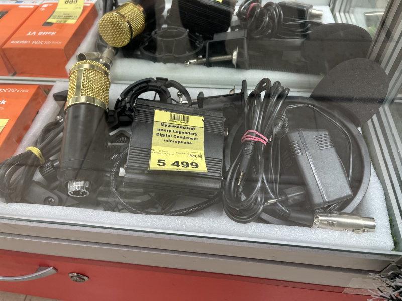 Музыкальный центр Legendary Digital Condenser microphone