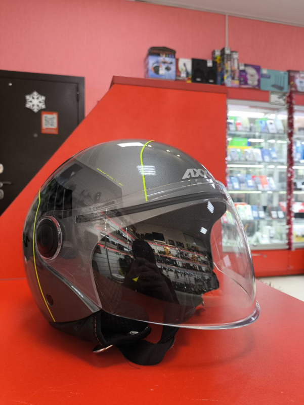 Мотошлем открытый  AXXIS Square Convex M 57-58