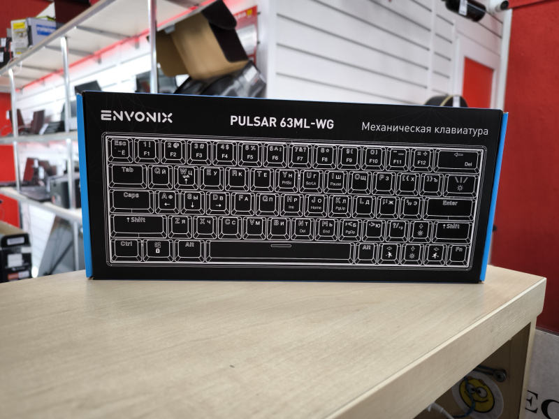 Клавиатура  Envonix Pulsar 63ML-WG