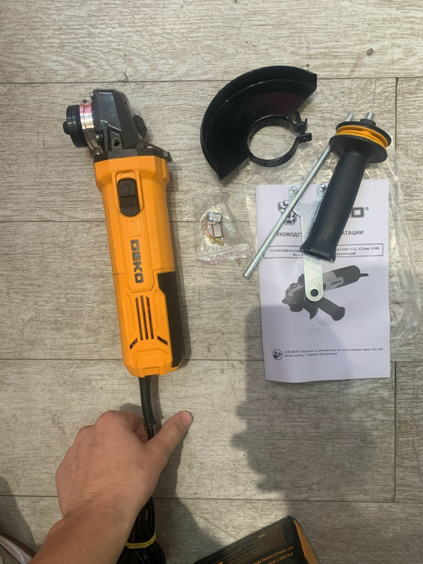 Болгарка Deko DKAG1250