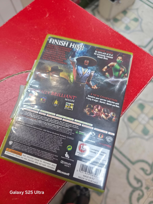 Игра Xbox Mortal Kombat