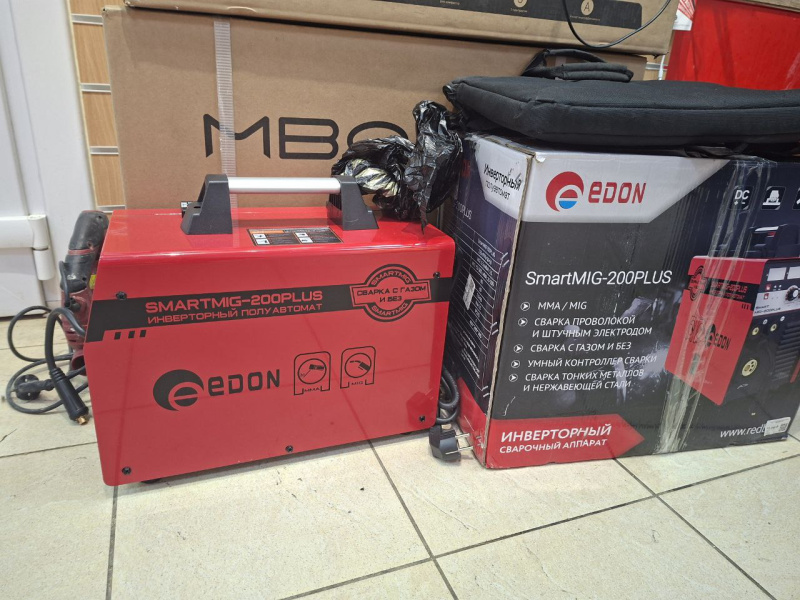 Сварочный аппарат - инвертор ММА Edon SMART MIG-200PLUS