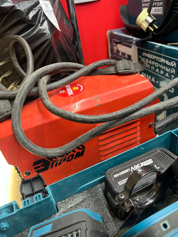 Сварочный аппарат - инвертор ММА Энергопром оранжевый