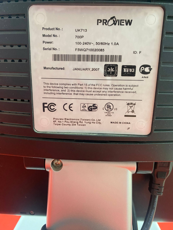 Монитор Proviev  UK713