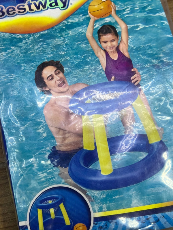 Набор баскетбольный надувной Bestway корзина, мяч  - -