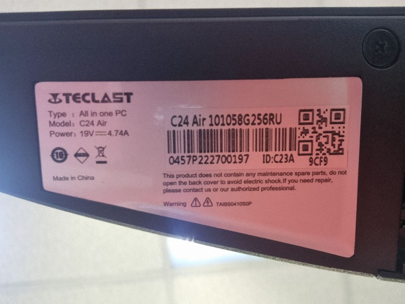 Моноблок Teclast C24 Air