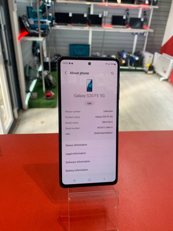 Мобильный телефон Samsung Galaxy S20 FE 5G